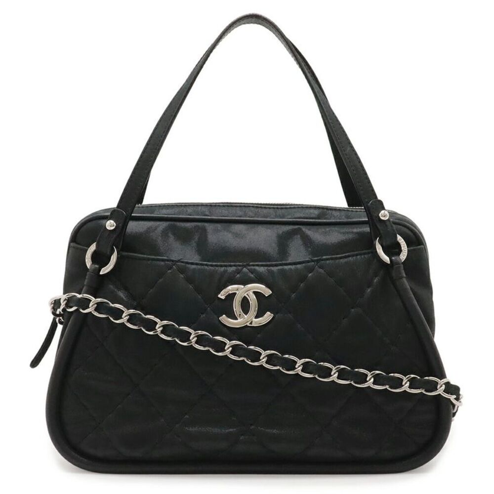 Chanel Wild Stitch Leather Handbag 2WAY